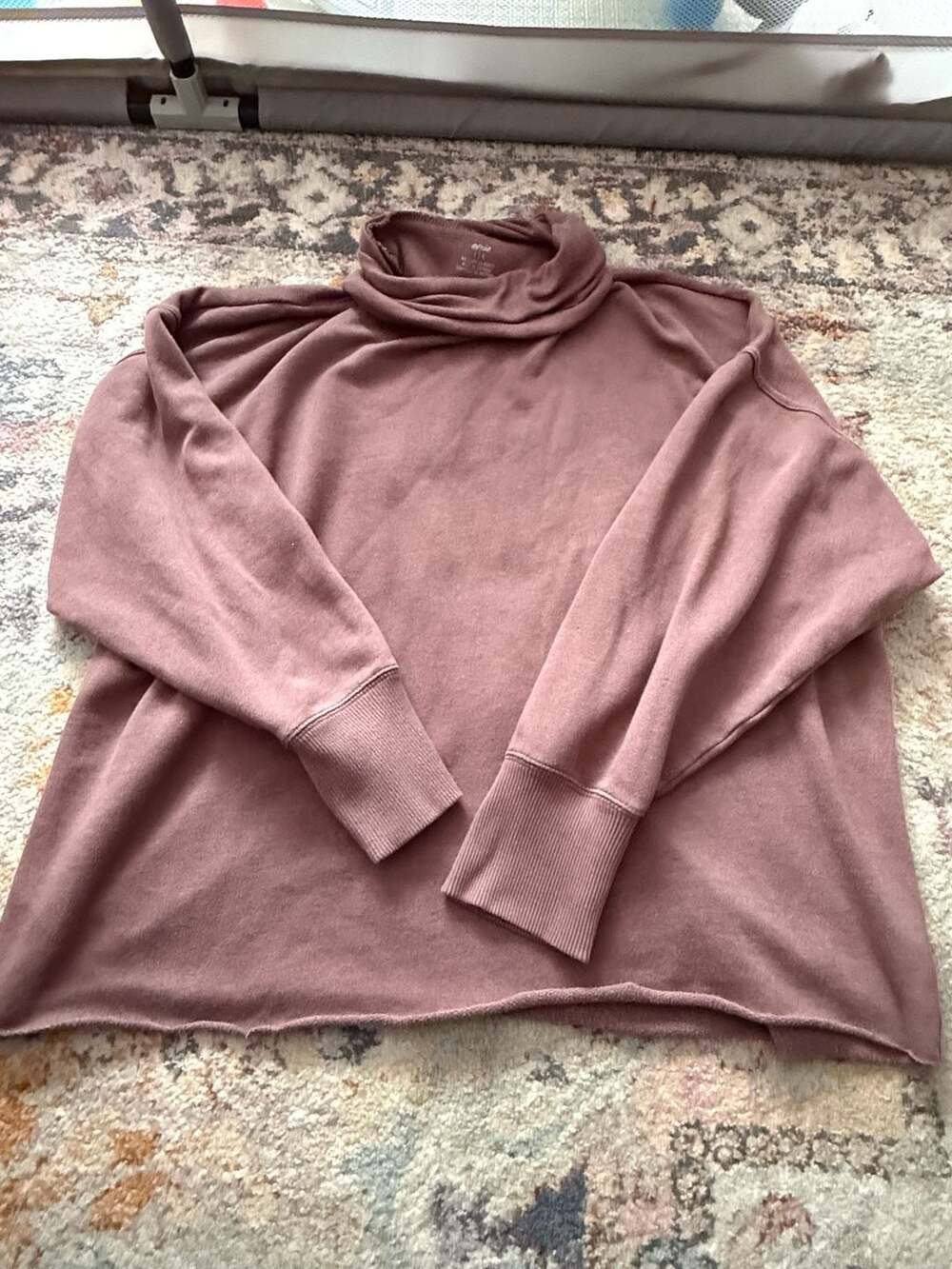 Aerie Cowl Neck Sweatshirt Oversized Pullover